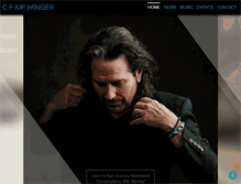 Tablet Screenshot of kipwinger.com